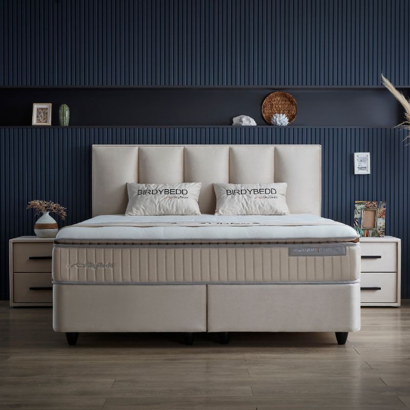 Table de chevet 2 tiroirs - BIRDYBEDD Skybedd