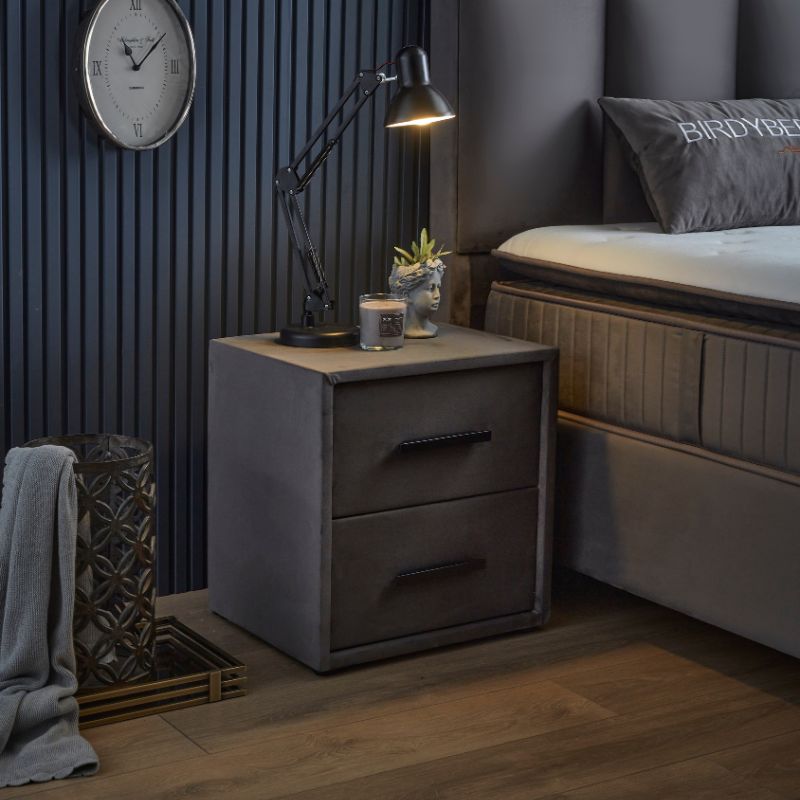 Table de chevet 2 tiroirs - BIRDYBEDD Skybedd