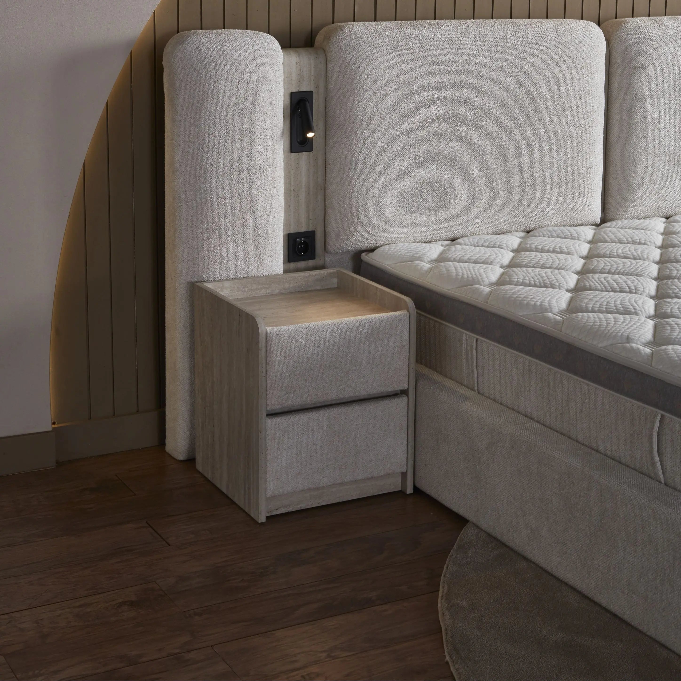 Lit Coffre MONZA LED Pierre Cardin