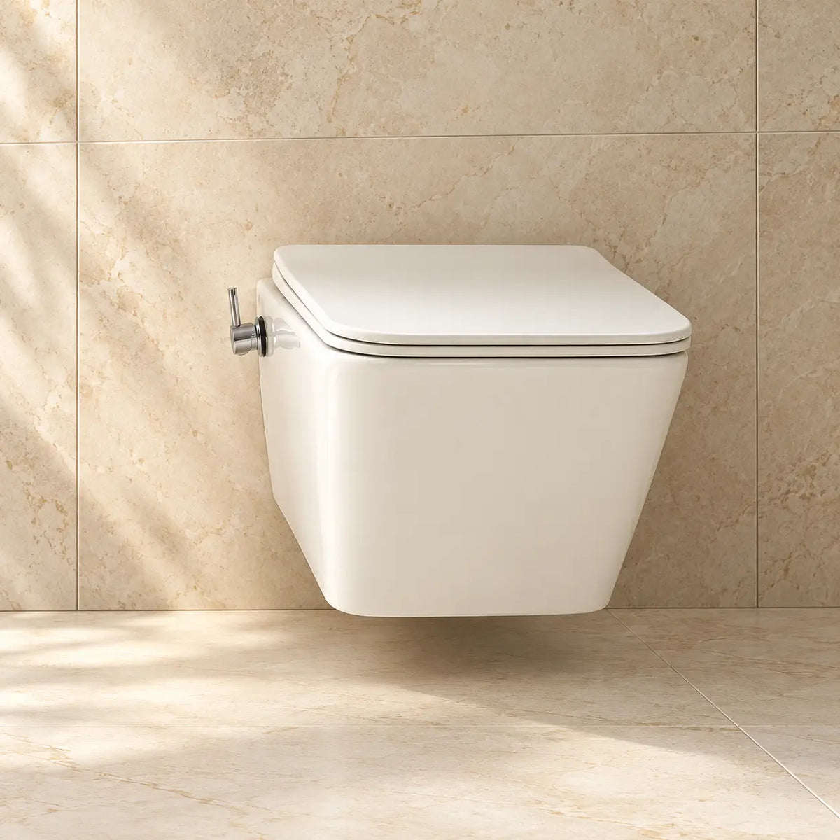 WC suspendu AXIOME — vue fermée