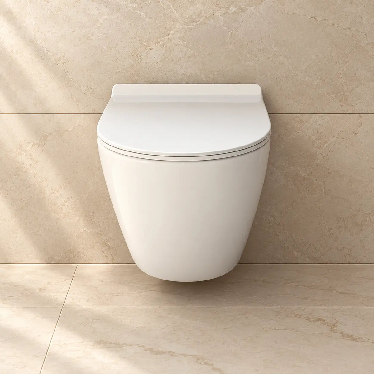 WC suspendu ONDÉA — vue fermée