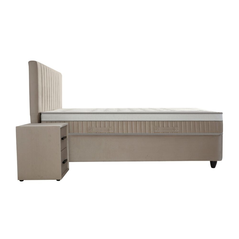 Ensemble literie hybride COSTABEDD - 5 couches 31cm