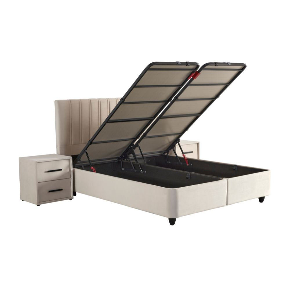 Ensemble literie hybride COSTABEDD - 5 couches 31cm