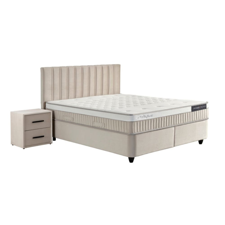 Ensemble literie hybride COSTABEDD - 5 couches 31cm