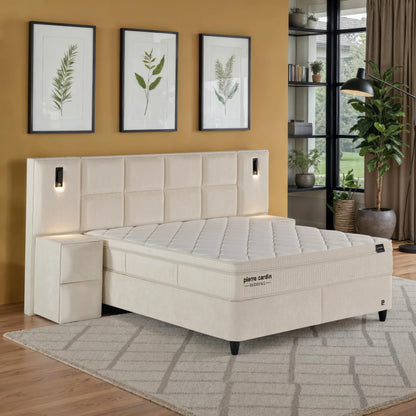 Lit Coffre ALICANTE LED Pierre Cardin
