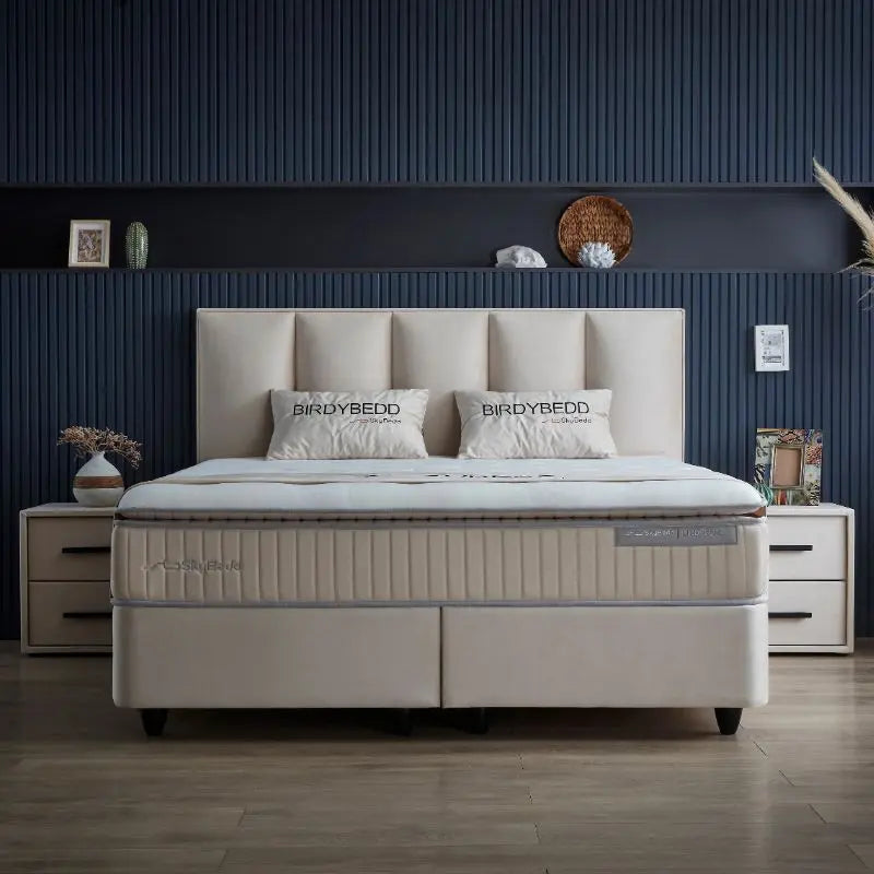 Matelas hybride 5 couches 33cm - BIRDYBEDD Skybedd