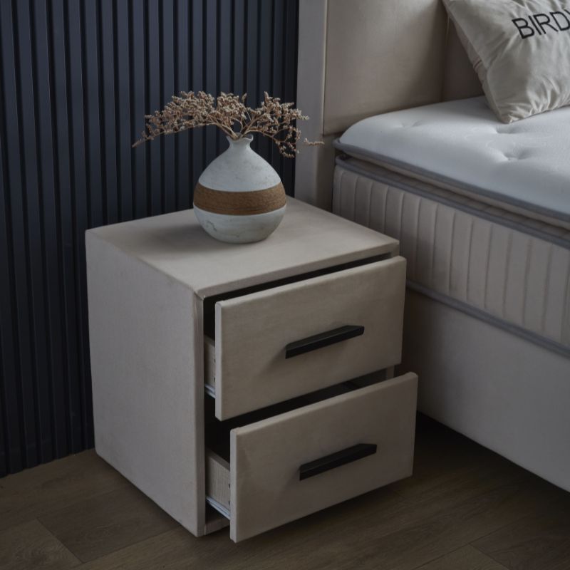 Table de chevet 2 tiroirs - BIRDYBEDD