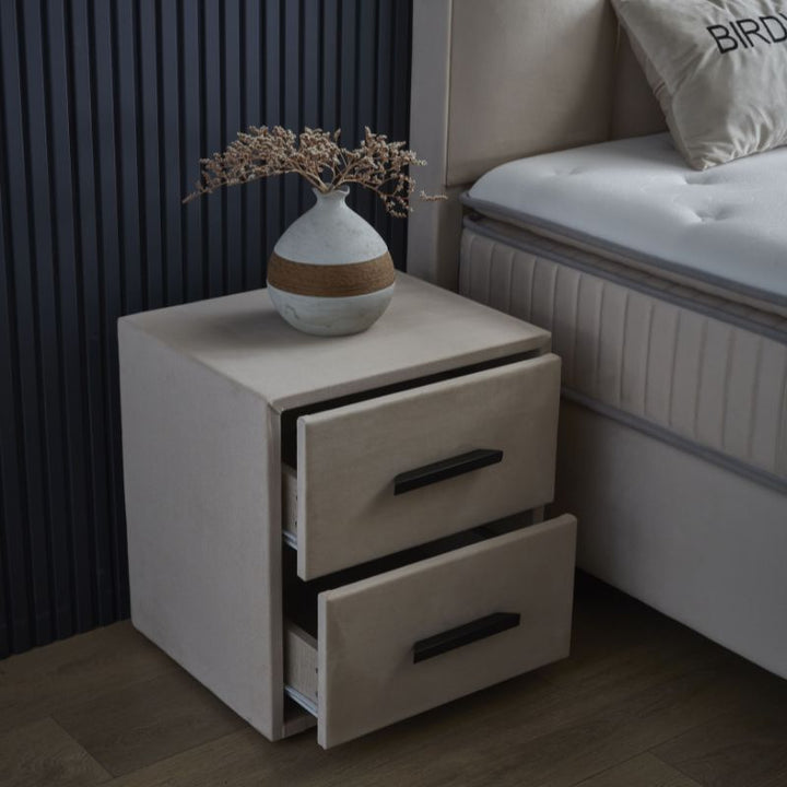 Table de chevet 2 tiroirs - BIRDYBEDD