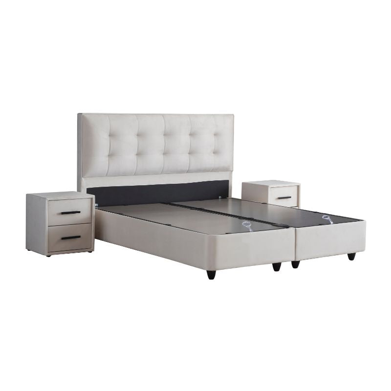Ensemble literie hybride MODEBEDD - 5 couches 32cm - Idéalsommeil