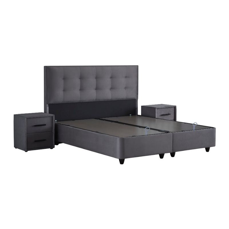 Ensemble literie hybride MODEBEDD - 5 couches 32cm - Idéalsommeil