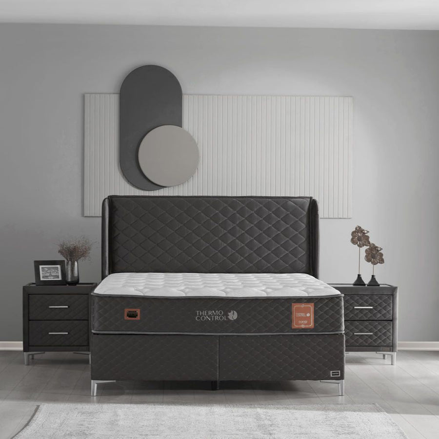 Ensemble literie - THERMOCONTROL ANTHRACITE Bambi