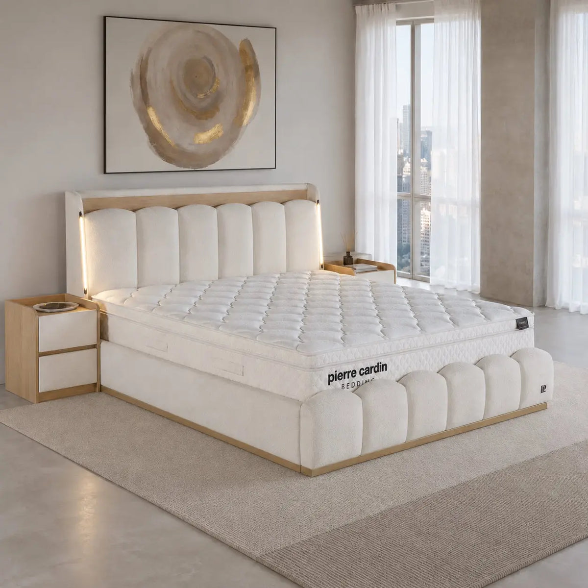 Lit Coffre TORINO LED Pierre Cardin