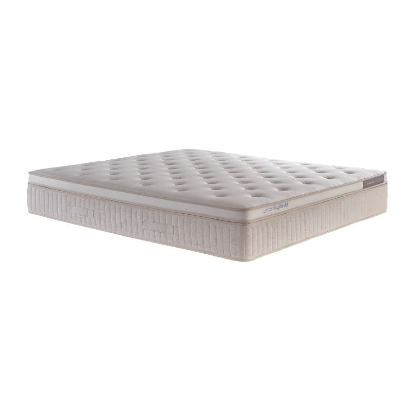 Matelas Hybride 5 couches 34cm - WOOLLYBEDD Skybedd