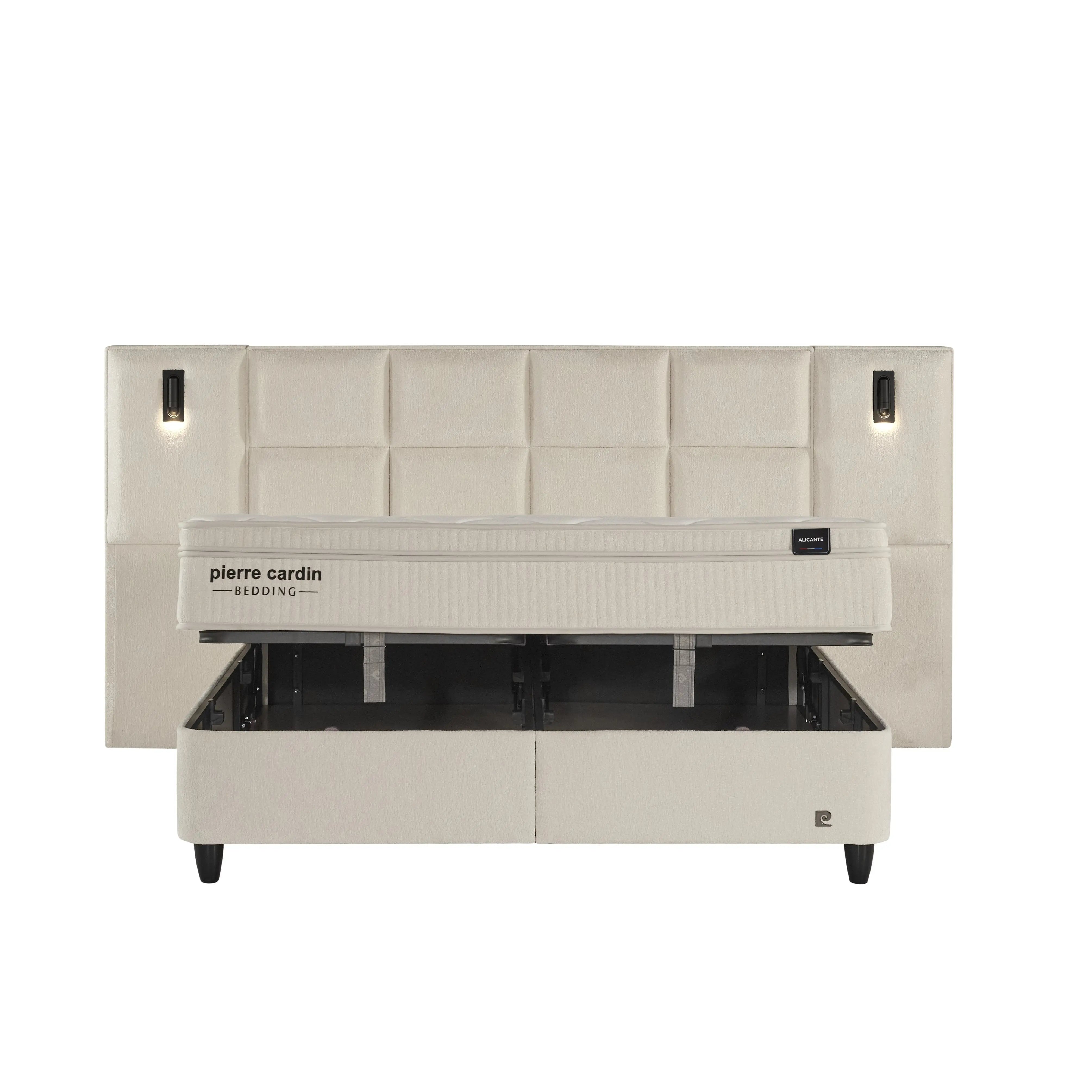 Lit Coffre ALICANTE LED Pierre Cardin