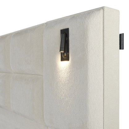 Lit Coffre ALICANTE LED Pierre Cardin