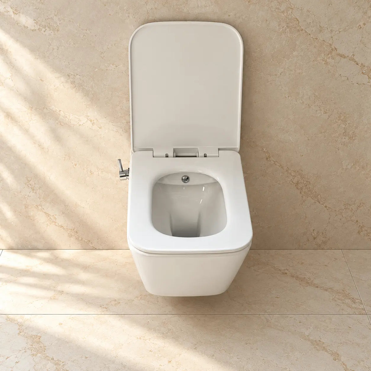 WC suspendu AXIOME — cuvette et abattant