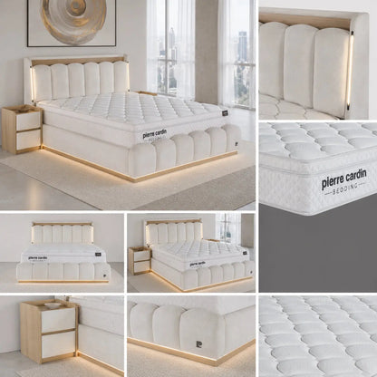 Lit Coffre TORINO LED Pierre Cardin