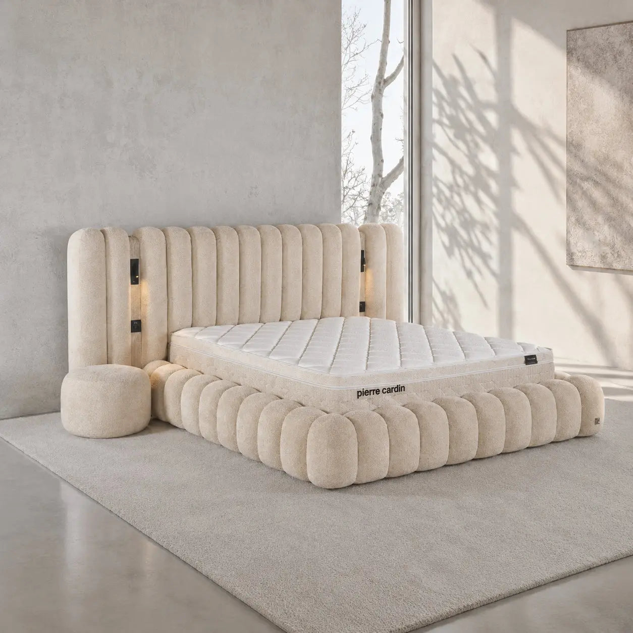 Lit Coffre MODENA LED Pierre Cardin
