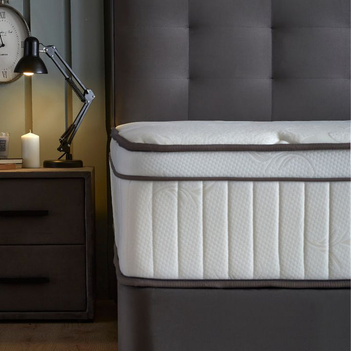 Ensemble literie hybride MODEBEDD - 5 couches 32cm - Idéalsommeil