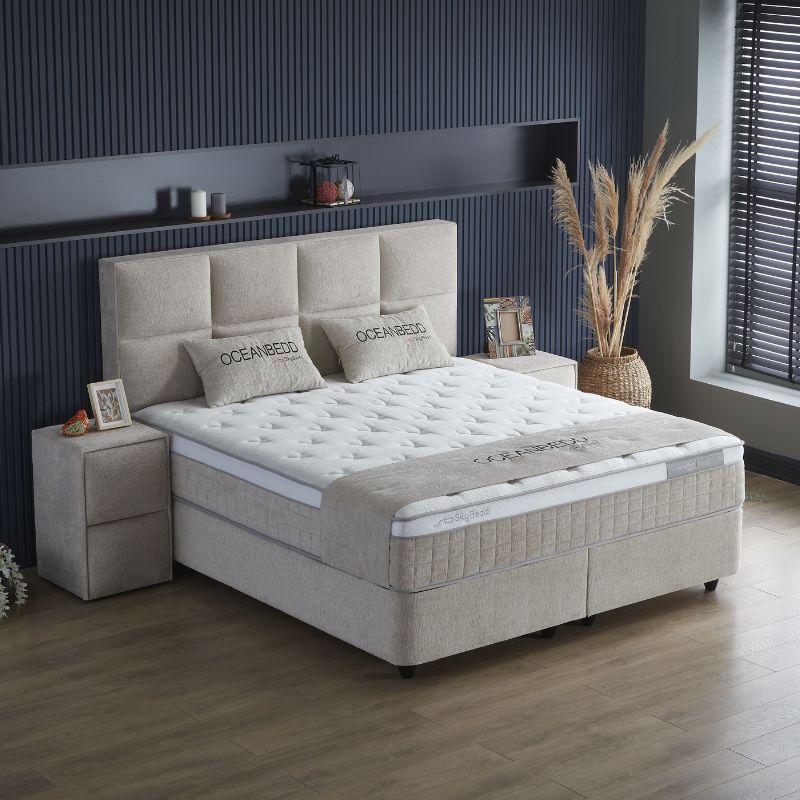 Ensemble literie hybride OCEANBEDD - Idéalsommeil