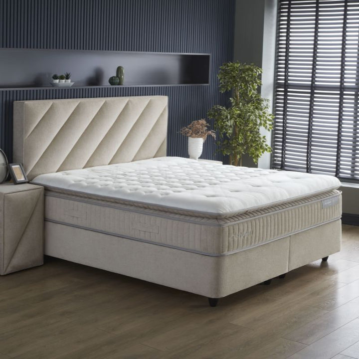 Ensemble literie hybride SHINEBEDD - 5 couches 33cm