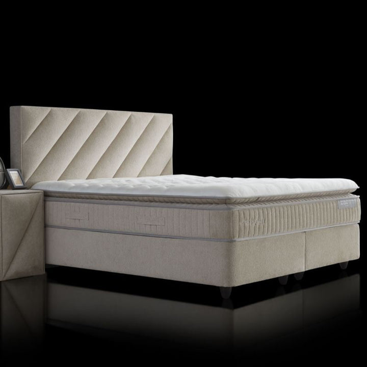 Ensemble literie hybride SHINEBEDD - 5 couches 33cm