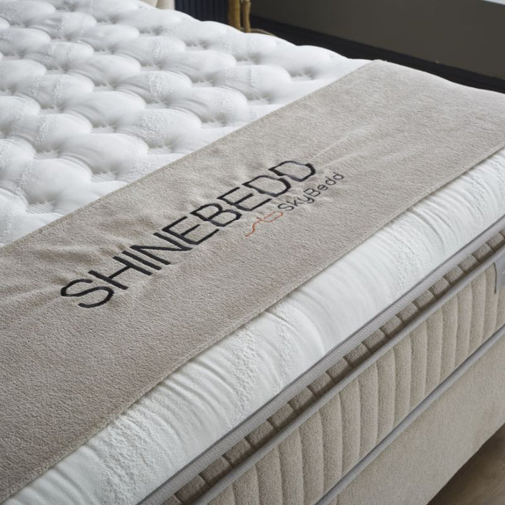 Ensemble literie hybride SHINEBEDD - 5 couches 33cm